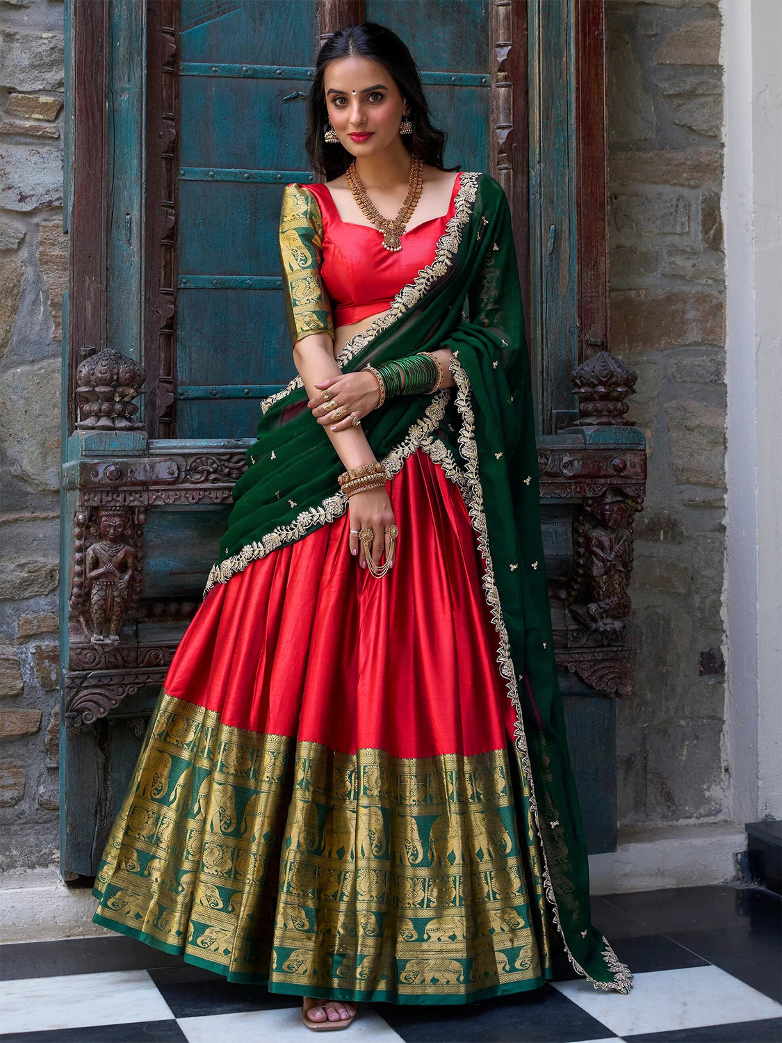 Kezel Zari Lehenga Choli