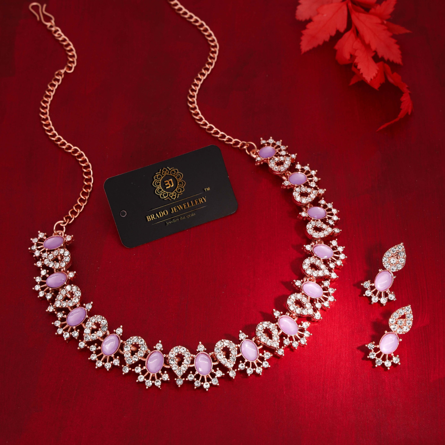 Bradox Rose Gold-Plated Jewellery 