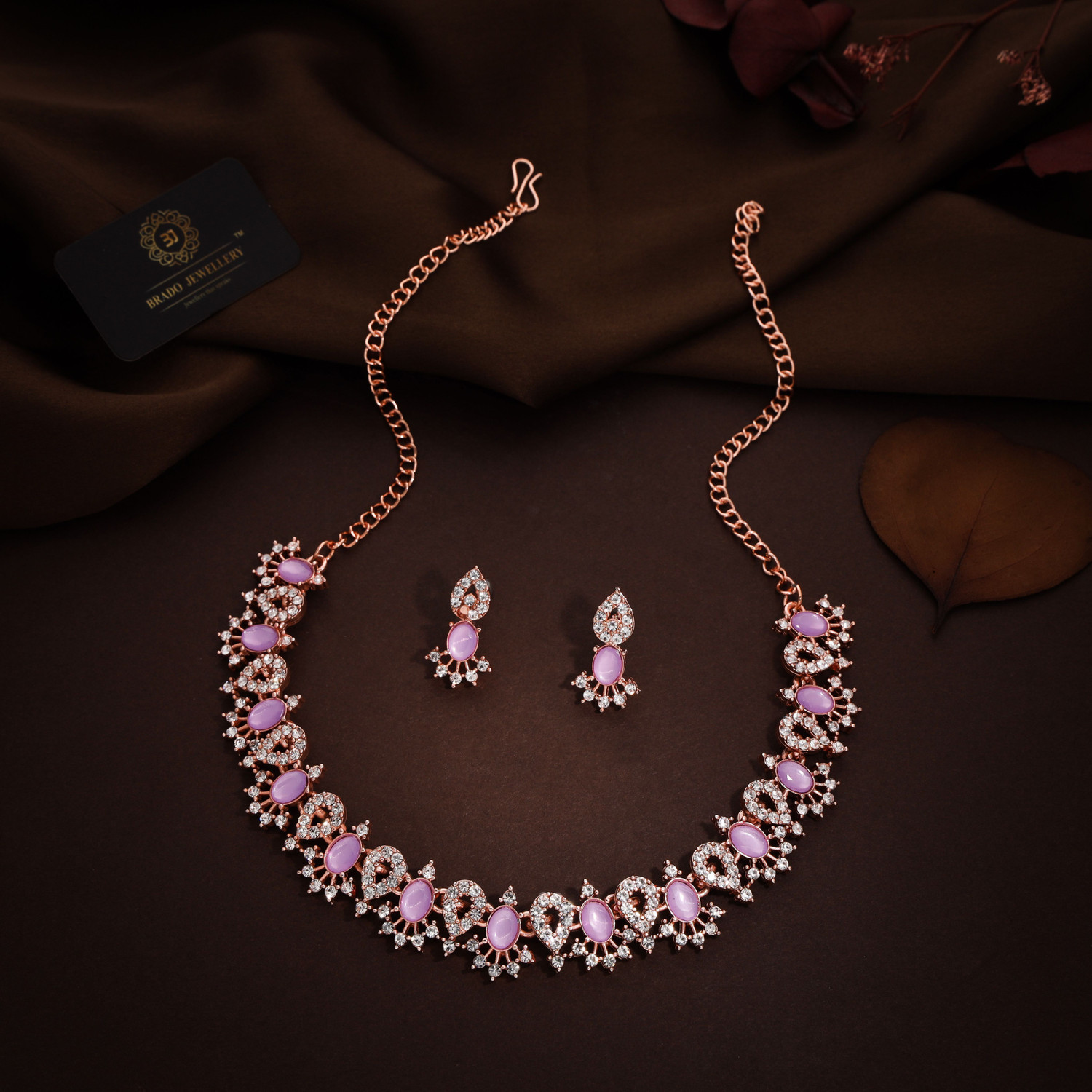 Bradox Rose Gold-Plated Jewellery 