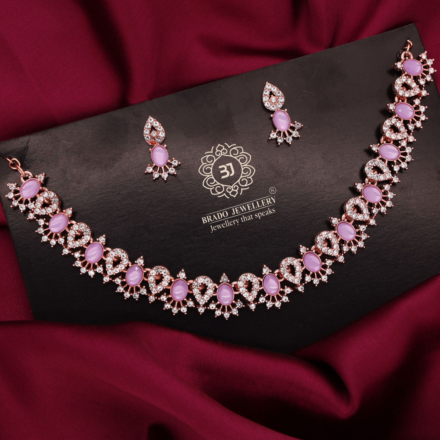 Bradox Rose Gold-Plated Jewellery 