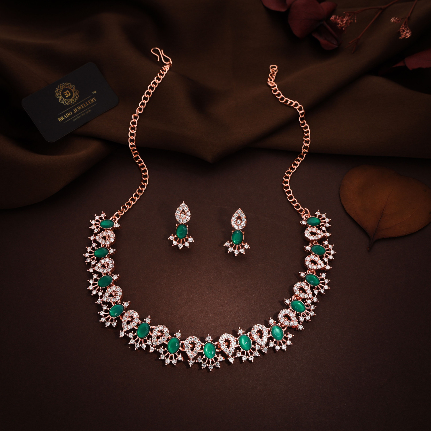 Bradox Rose Gold-Plated Jewellery 