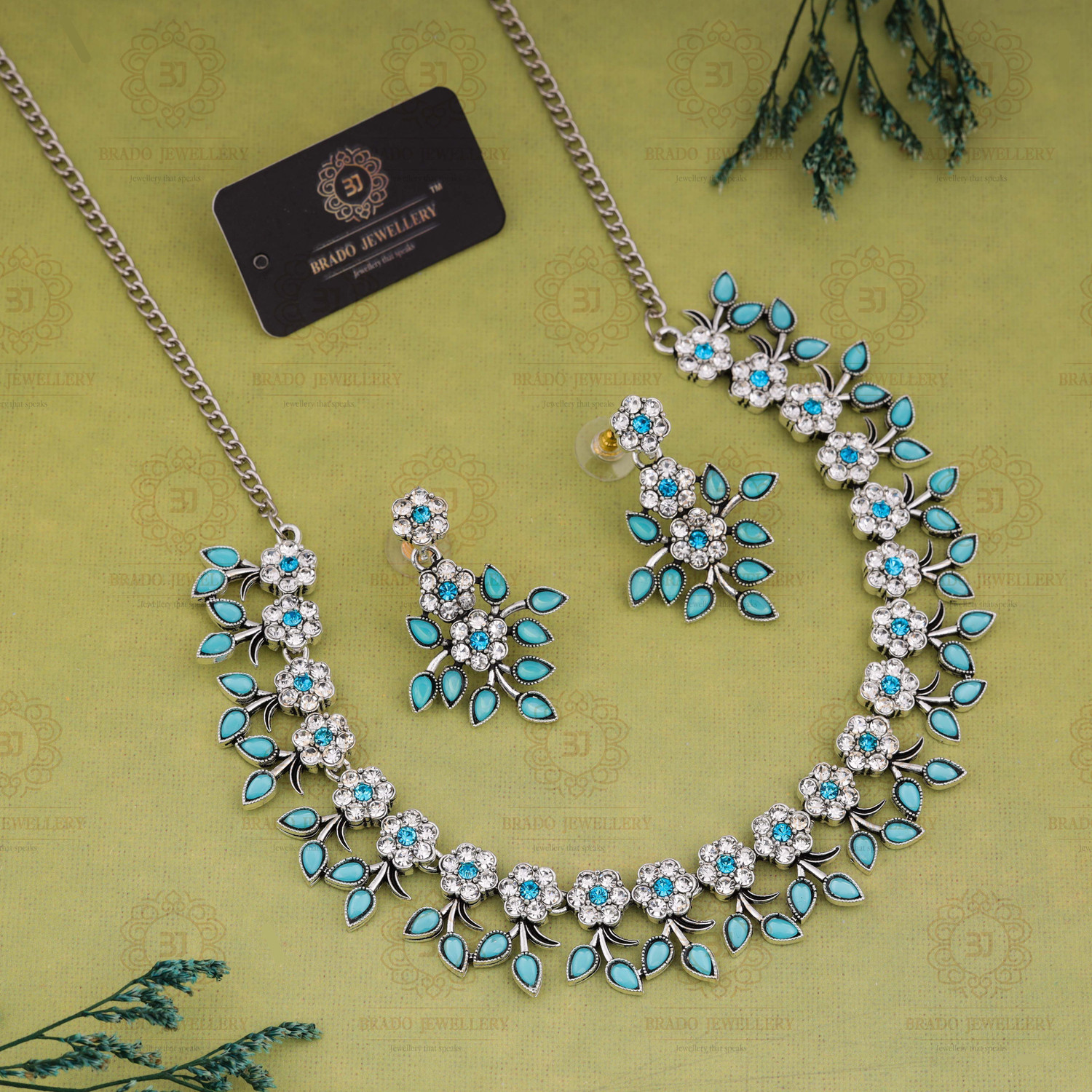 Bradox Leaf-Design Jewellery 