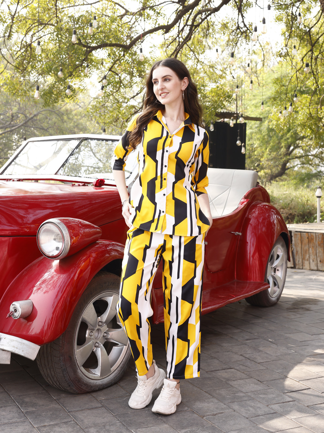 Shemora Block Print Co-ord  Dress