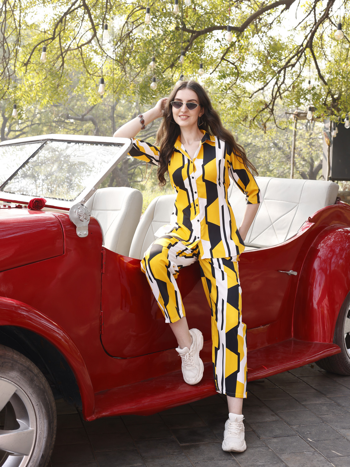 Shemora Block Print Co-ord  Dress