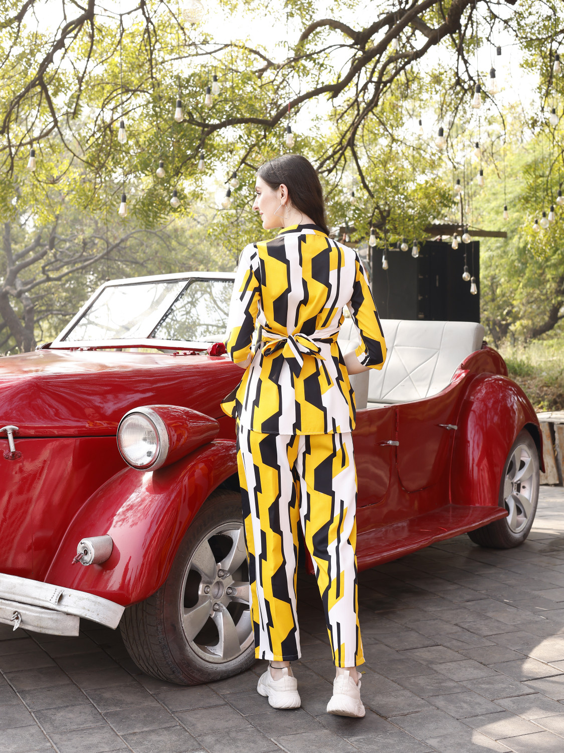 Shemora Block Print Co-ord  Dress