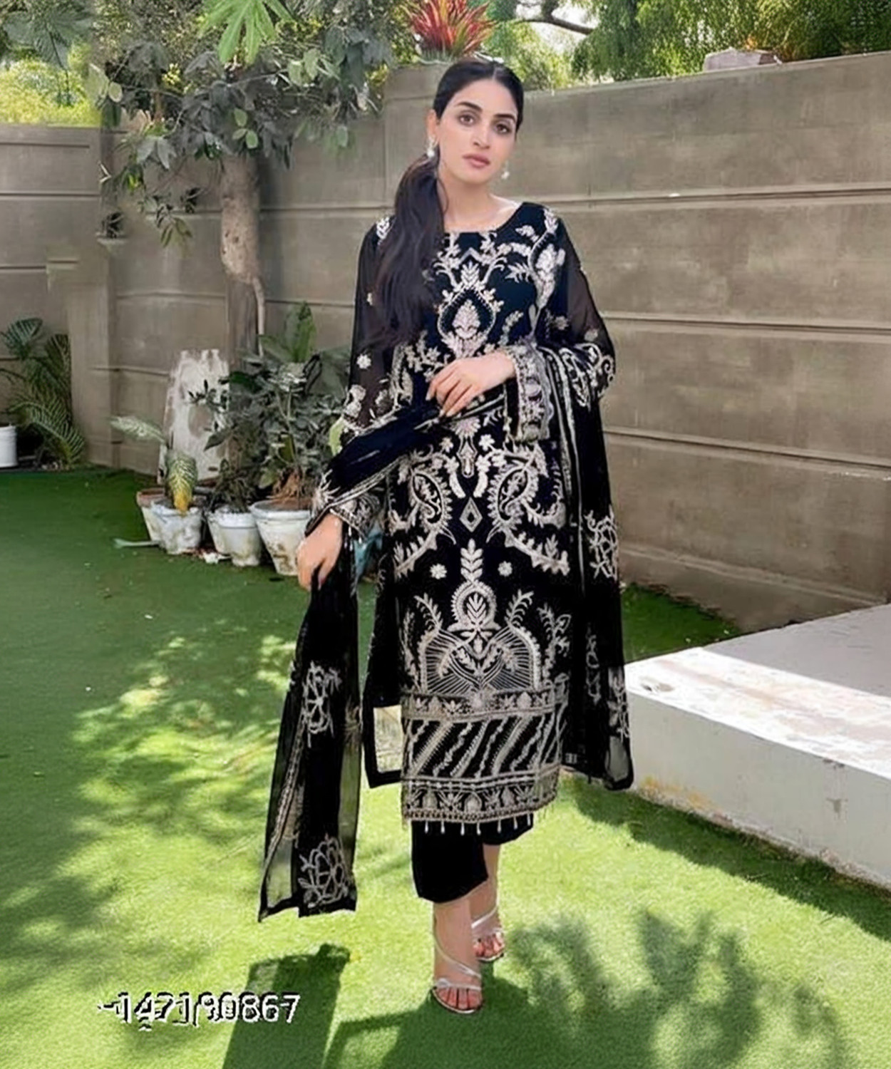  Pilessa Georgette Salwar Suit Set