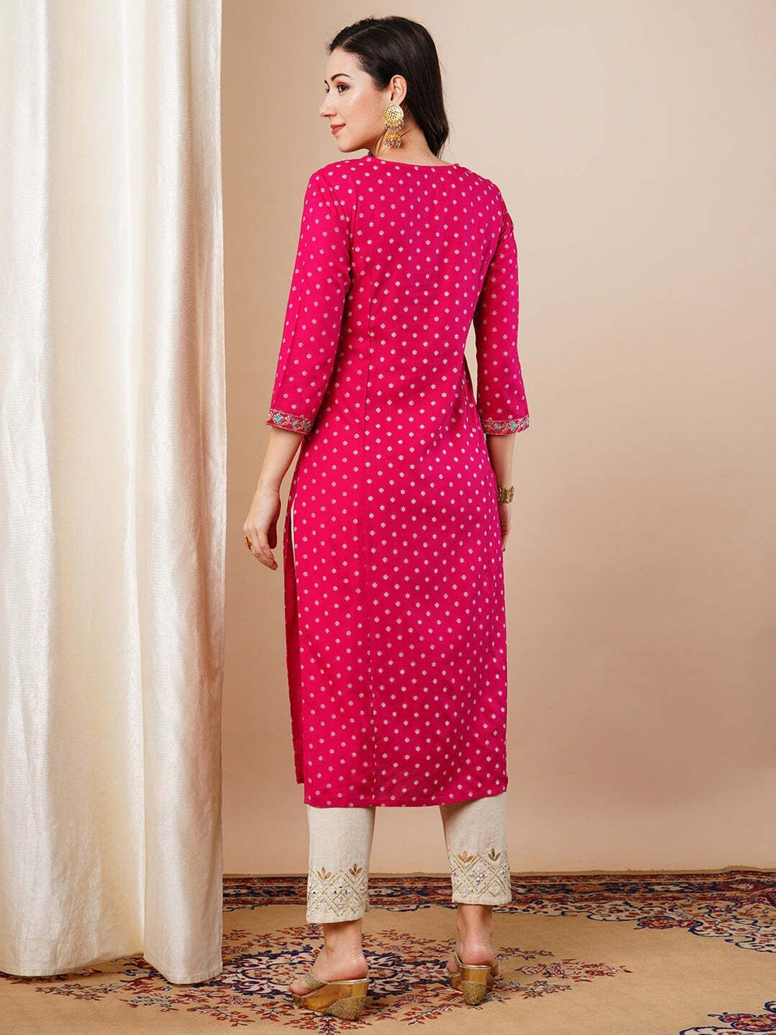 Pravya Straight Casual Wear  Salwar Suit Set  