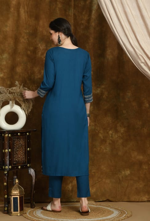 Divashree Viscose Rayon  Salwar Suit Set 