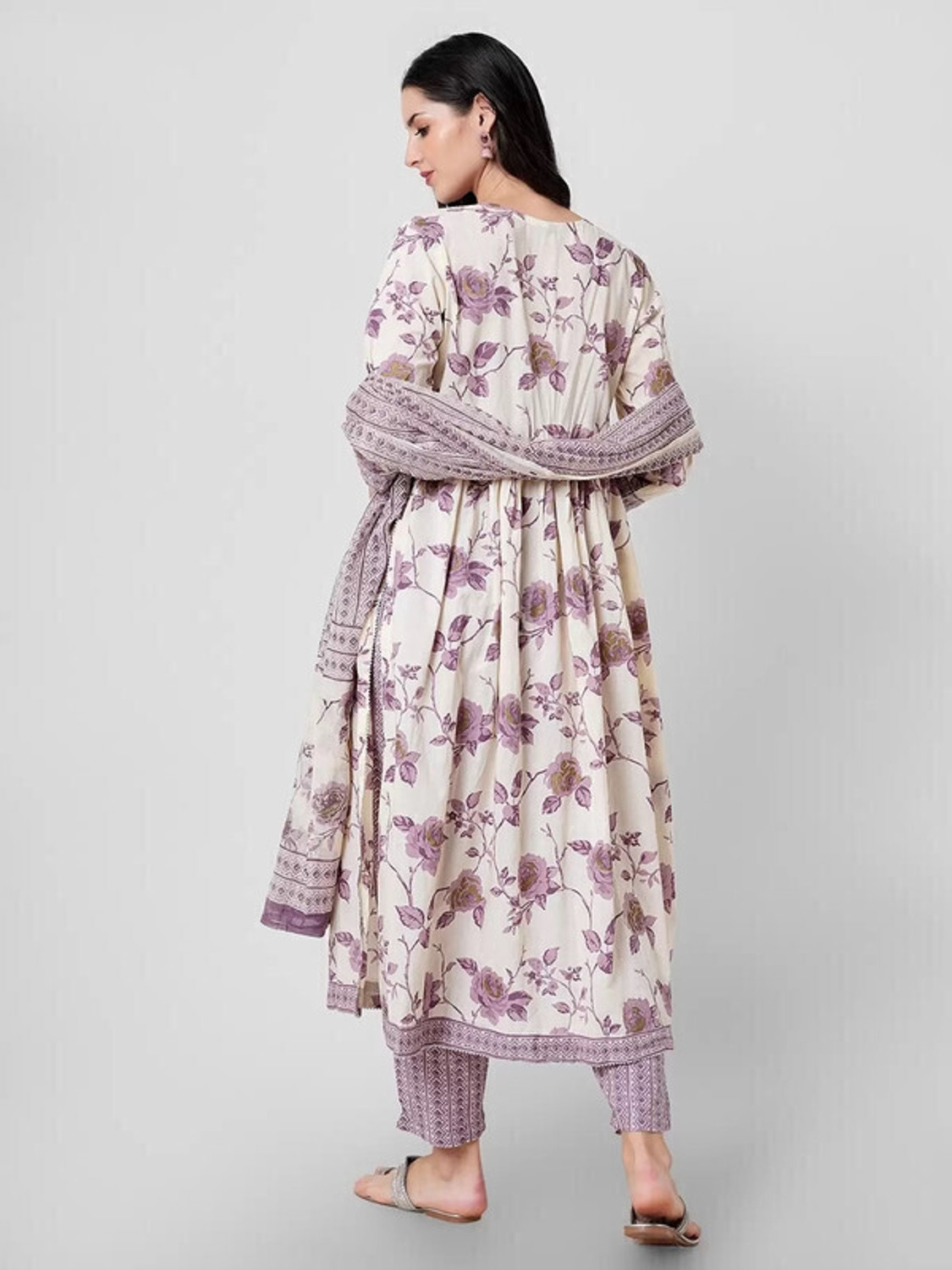  Rivanta Floral Anarkali Salwar Suit Set 