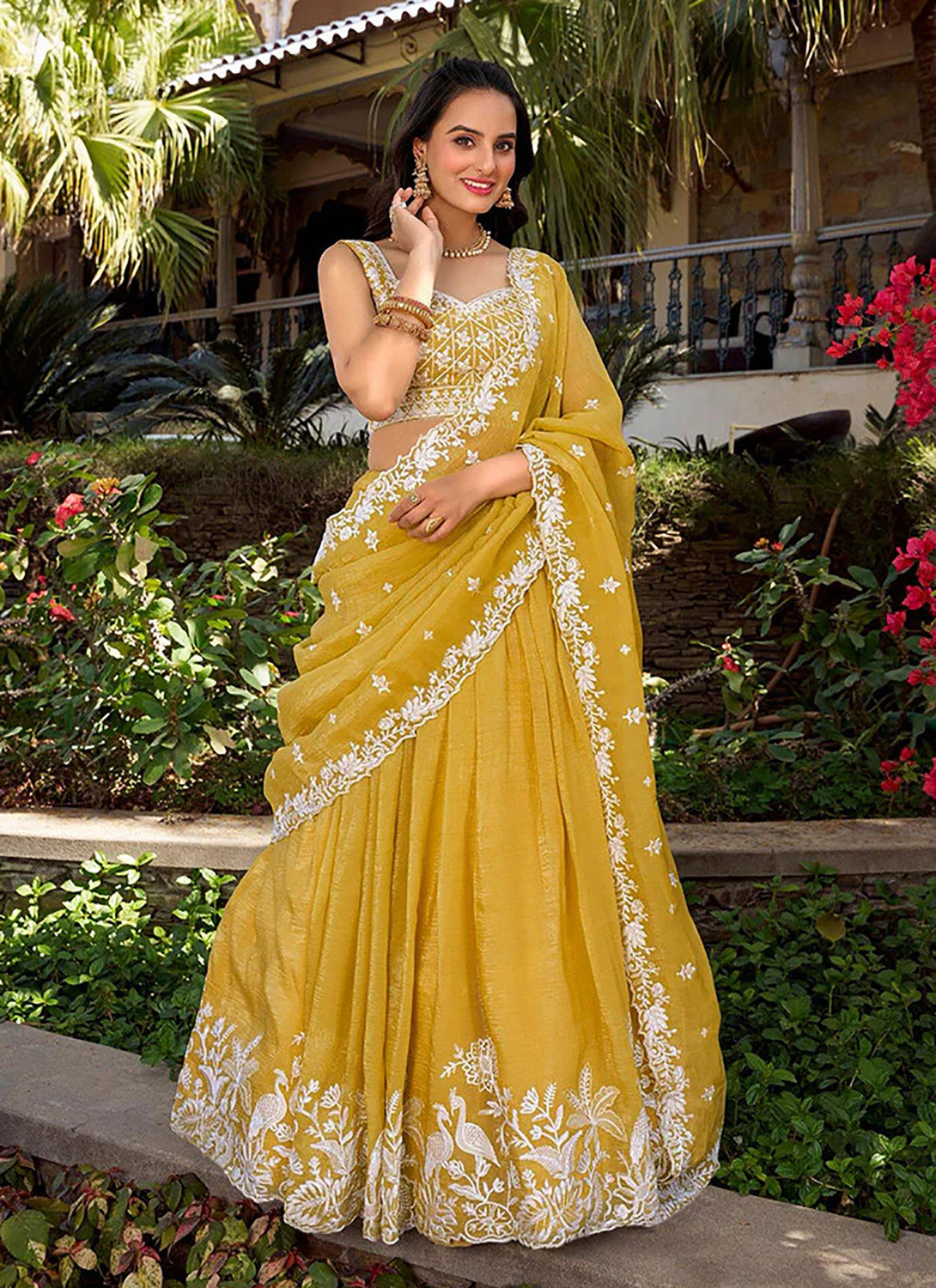 Kezel Sequins & Zari Work Lehenga Choli