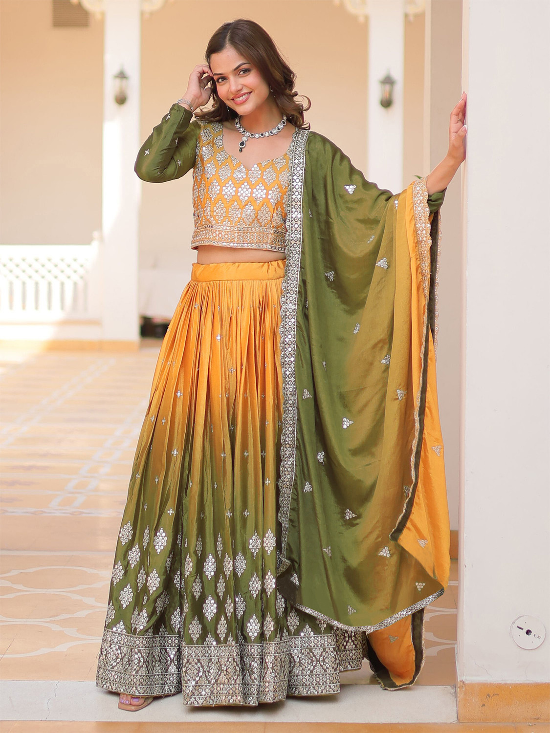 Kezel Embellished Lehenga Choli