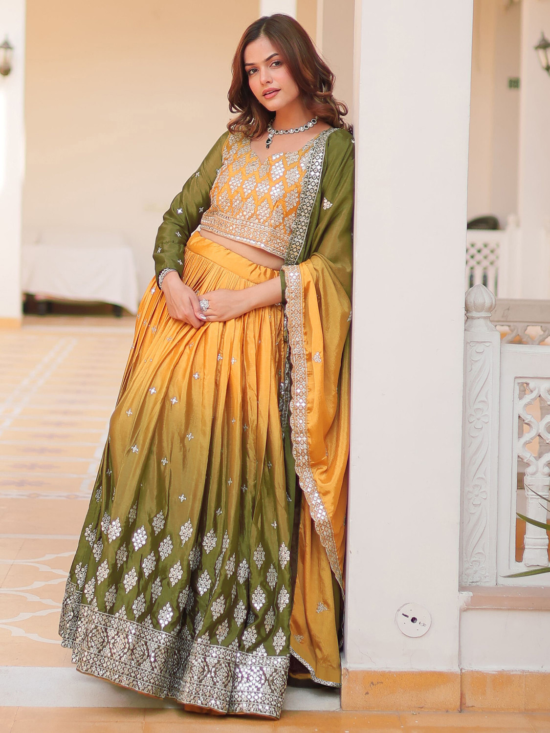Kezel Embellished Lehenga Choli