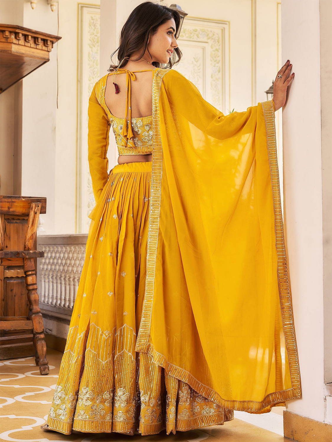 Kezel Georgette Lehenga Choli
