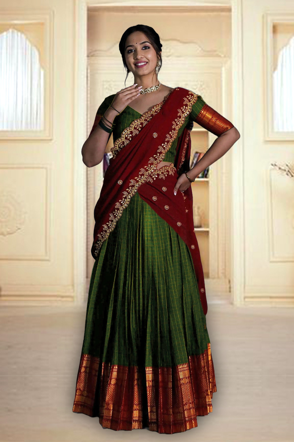 Kezel Art Silk Lehenga Choli