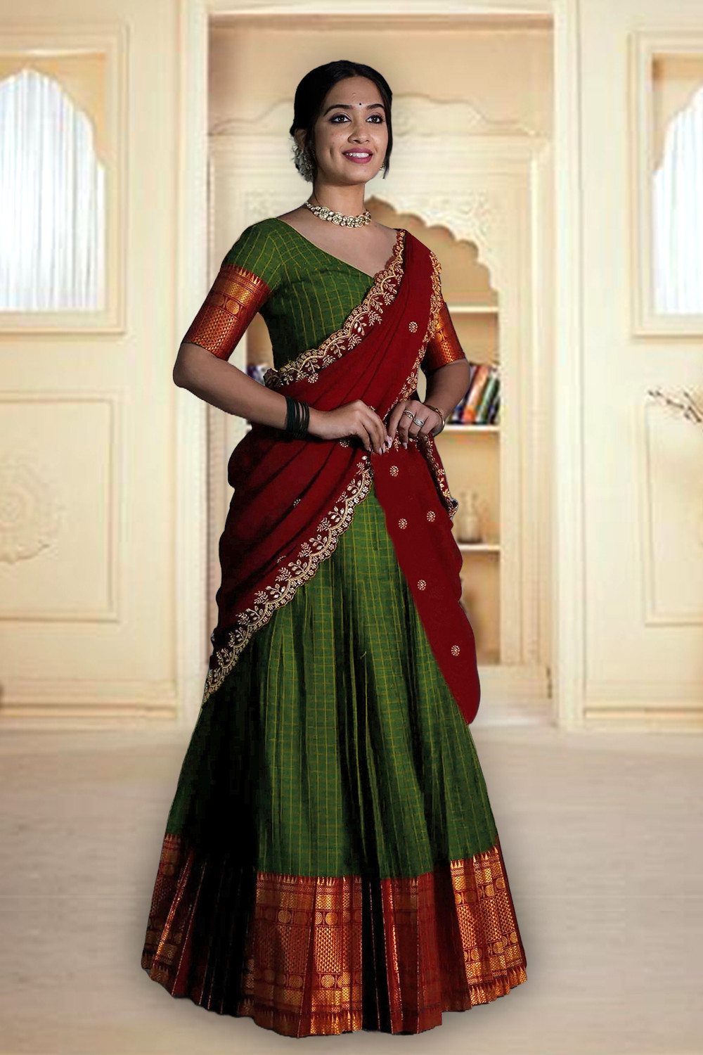 Kezel Art Silk Lehenga Choli