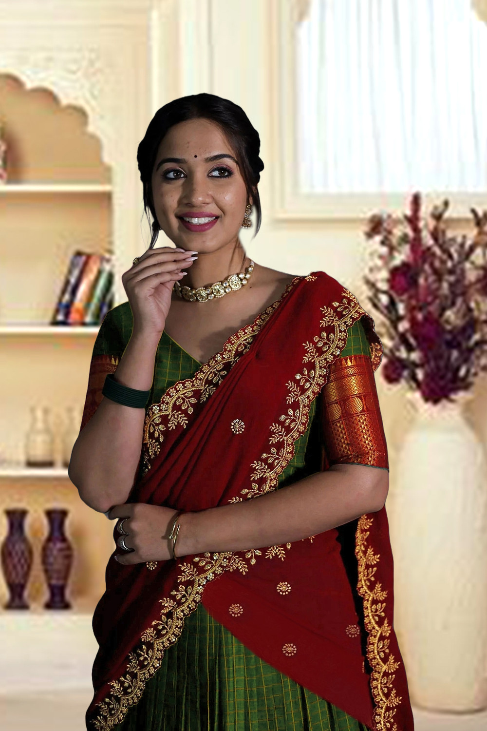 Kezel Art Silk Lehenga Choli