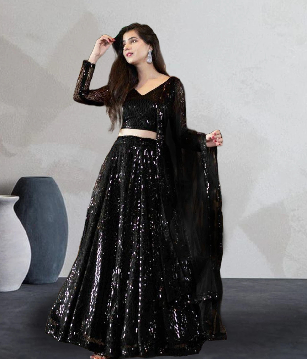 Kezel Net Lehenga Lehenga Choli