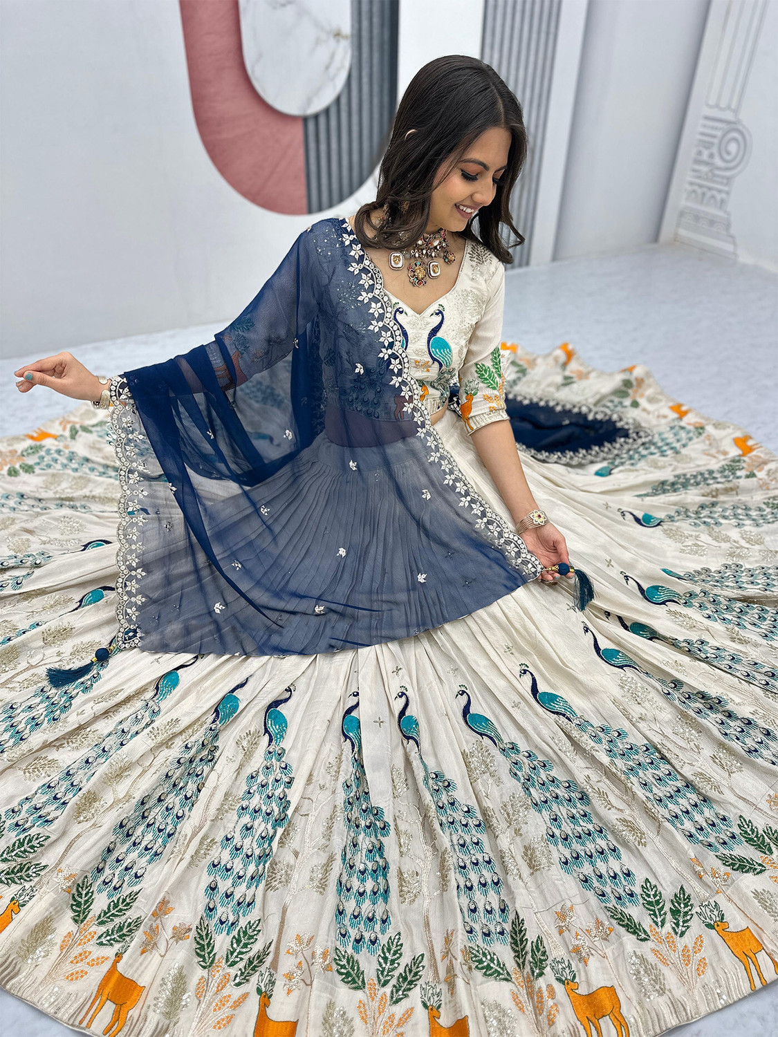 Kezel Pure Silk Lehenga Choli