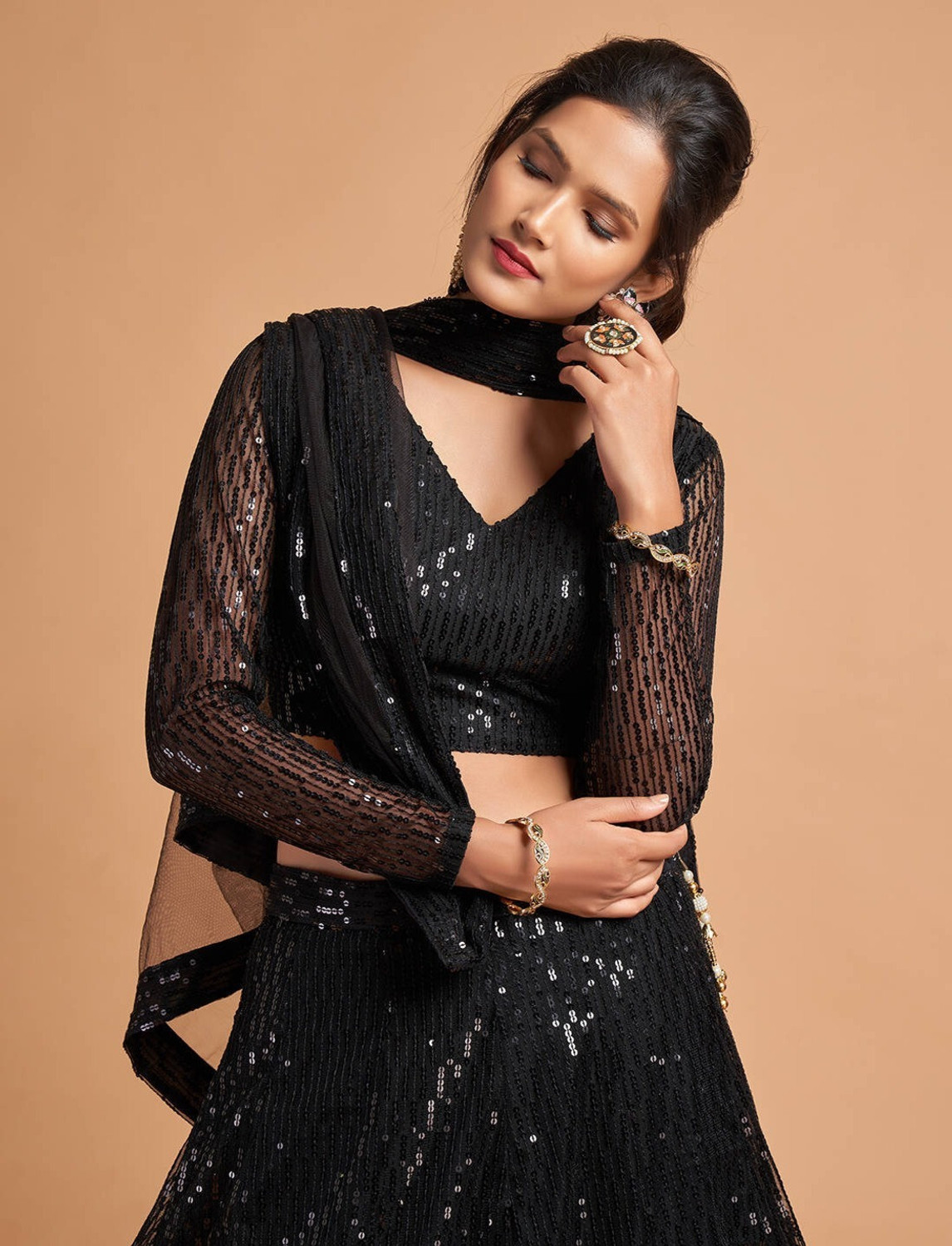 Kezel Silk A-Line Lehenga Choli