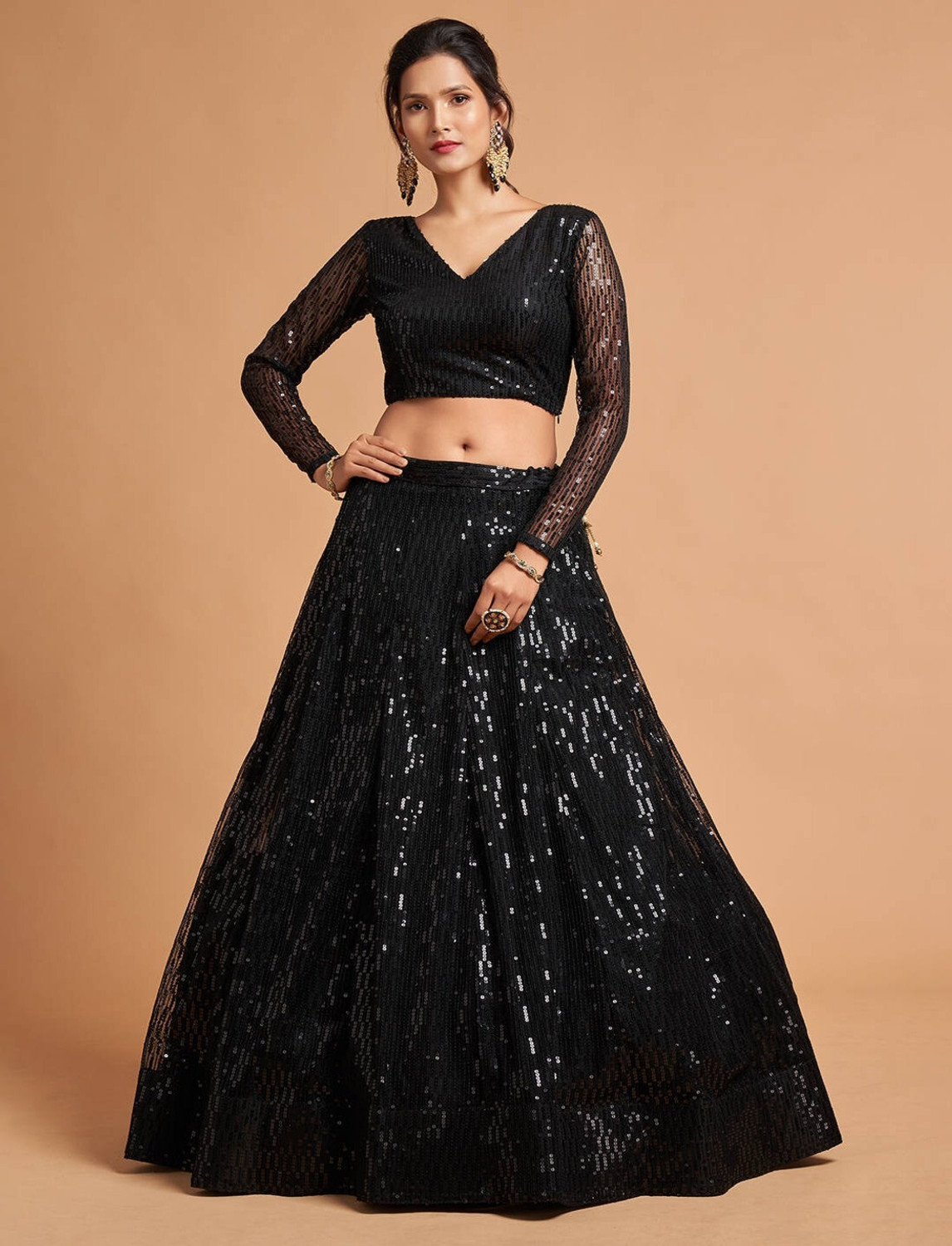 Kezel Silk A-Line Lehenga Choli