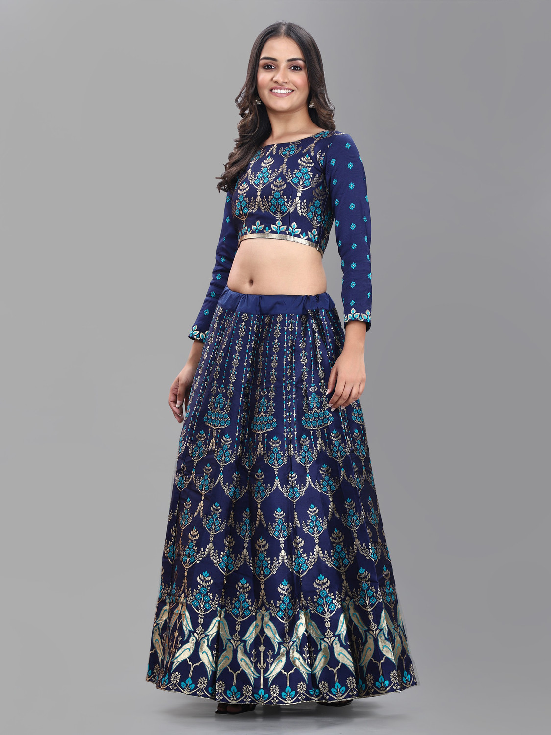 Divashree Cotton Blend Lehenga Choli