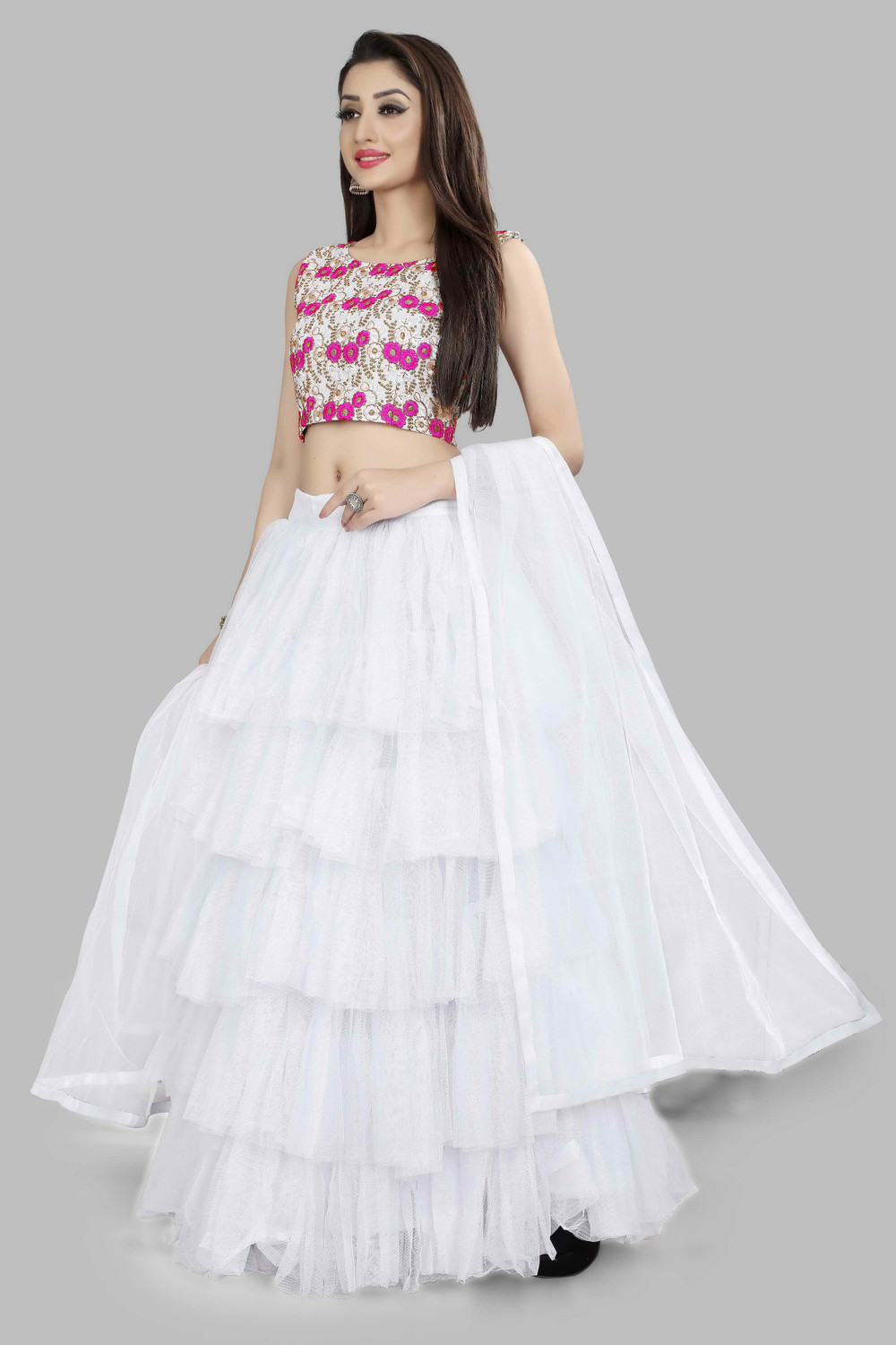 Divashree Embroidered Lehenga Choli