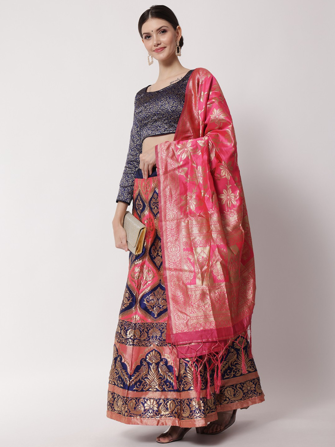 Divashree Self Design Party Wear Lehenga Choli
