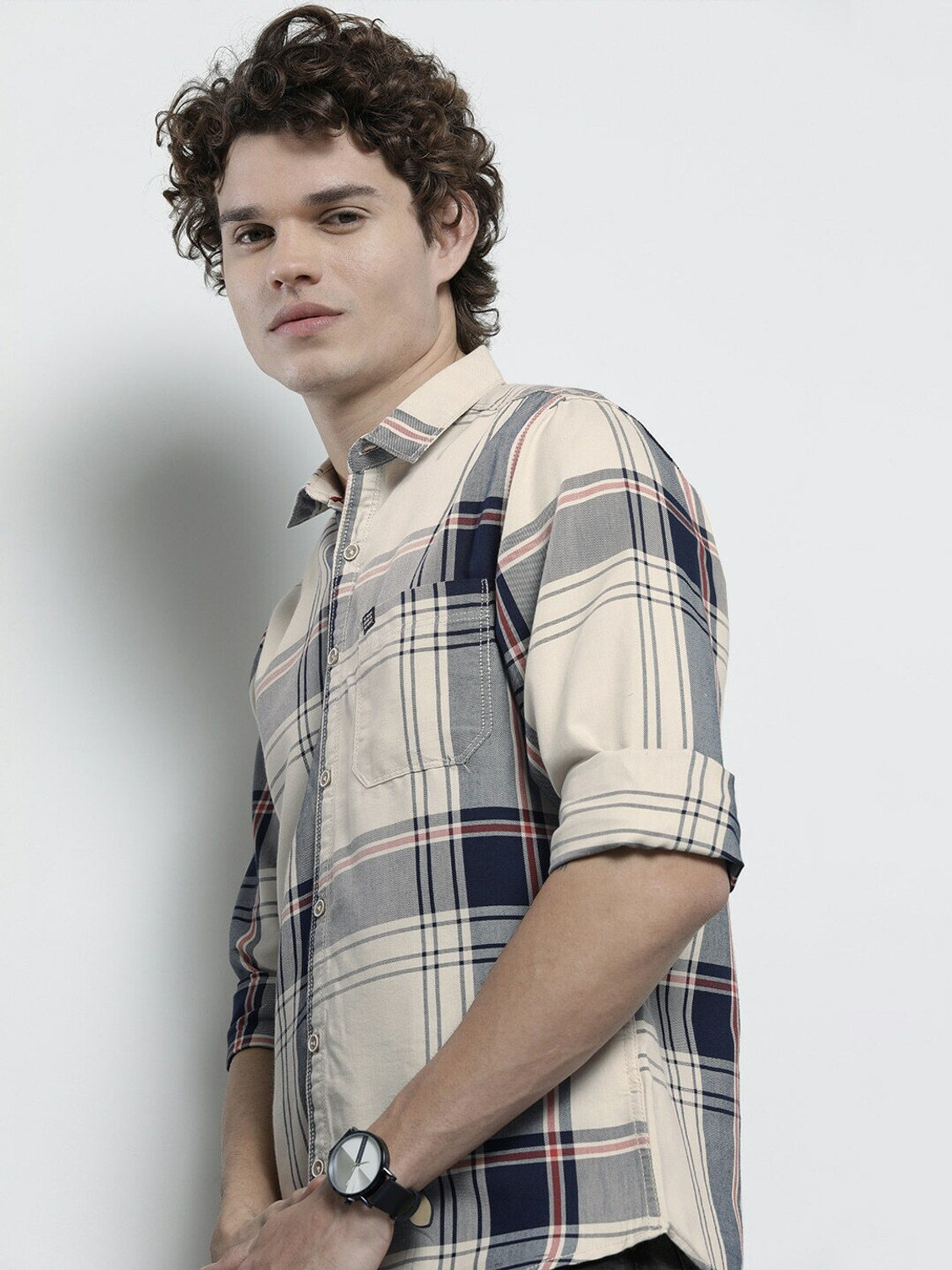 Ivaan Multi-tonal check pattern Shirt
