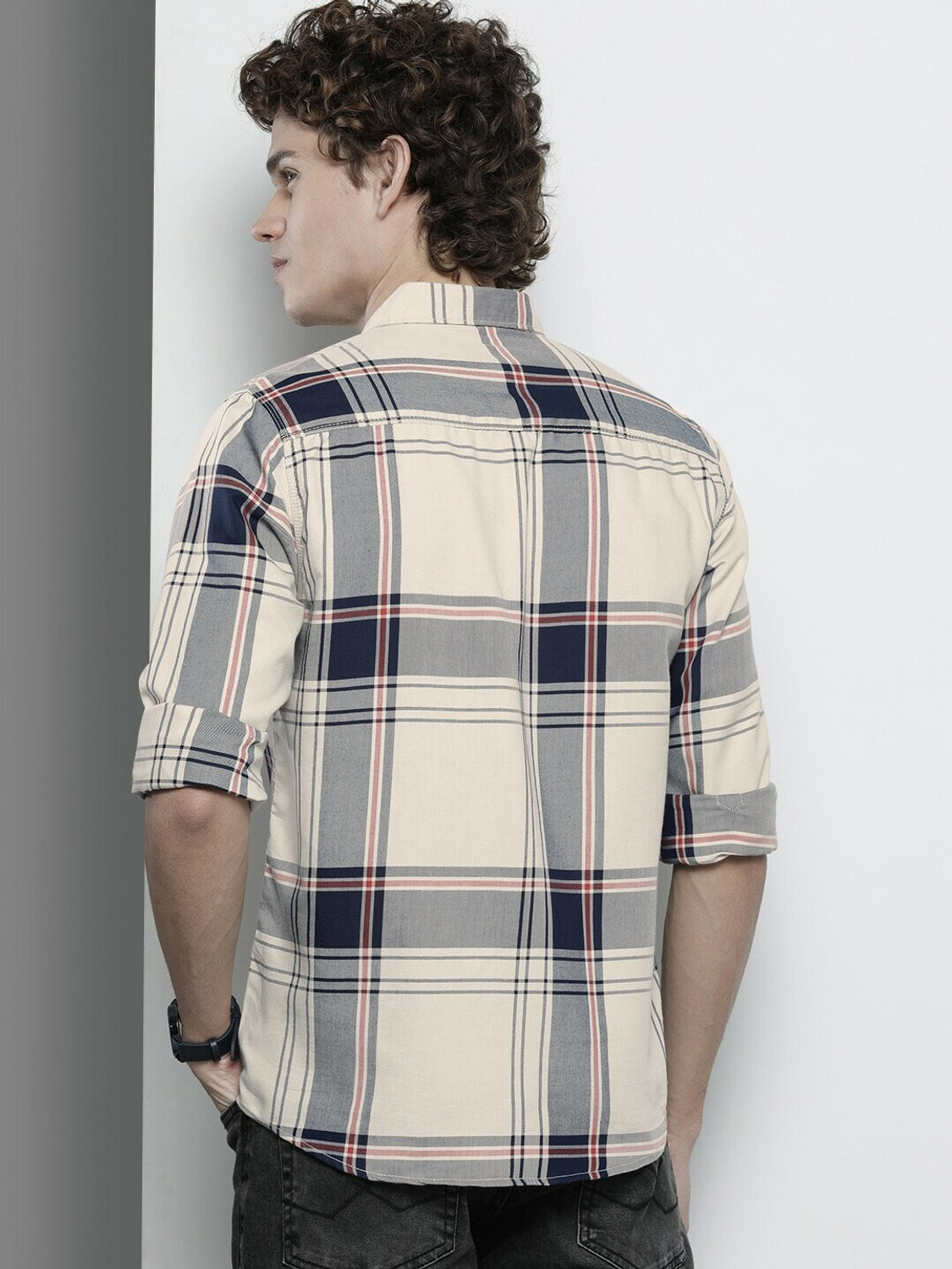 Ivaan Multi-tonal check pattern Shirt
