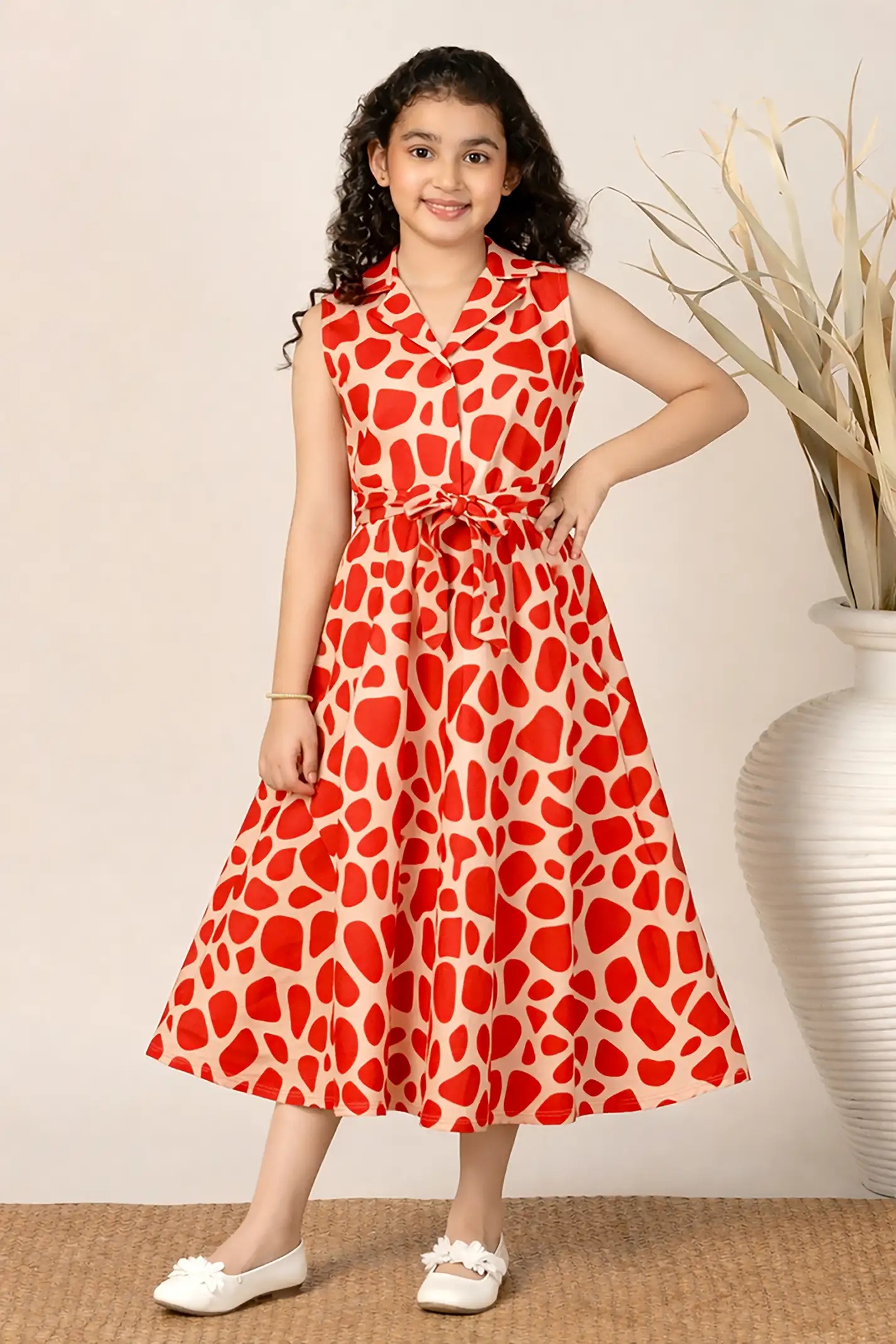 Fablina Geometric animal print