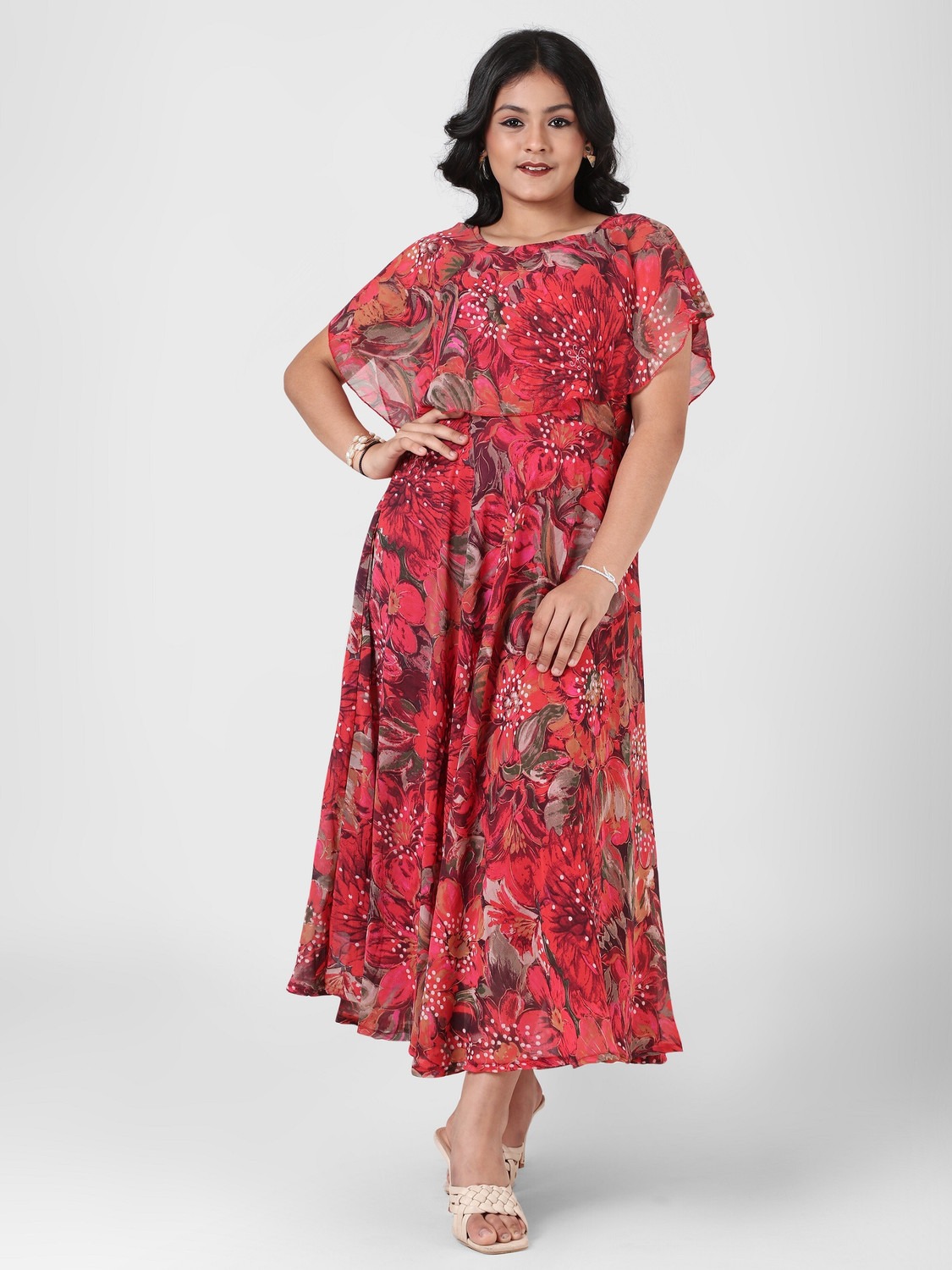 Aamira Floral maxi dress