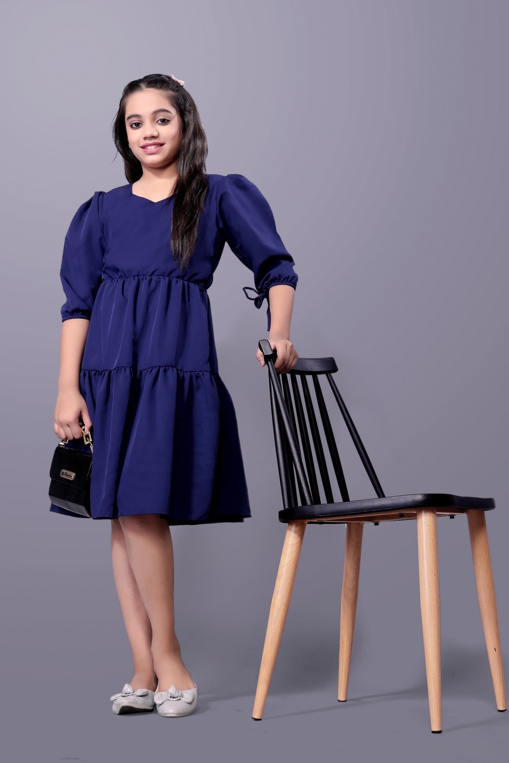 Aamira Three-quarter length sleeves Dress