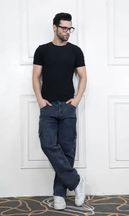 Metronex  Solid Denim Loose Fit Jeans 
