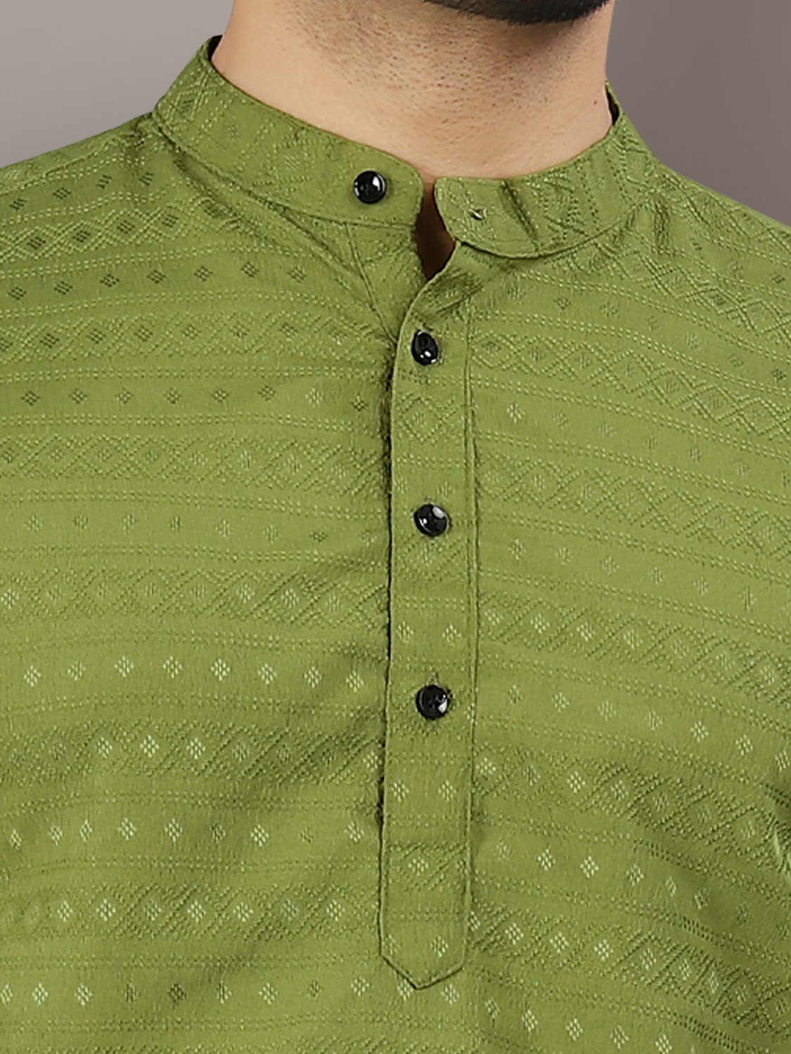 Verve Jacquard Straight Kurta Set