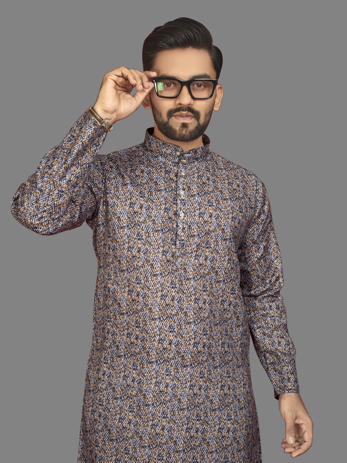 Civanth Straight-Cut Long Kurta