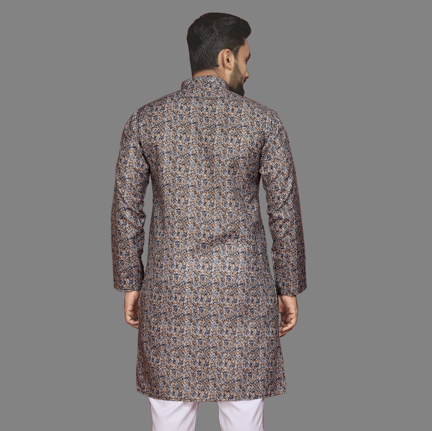 Civanth Straight-Cut Long Kurta