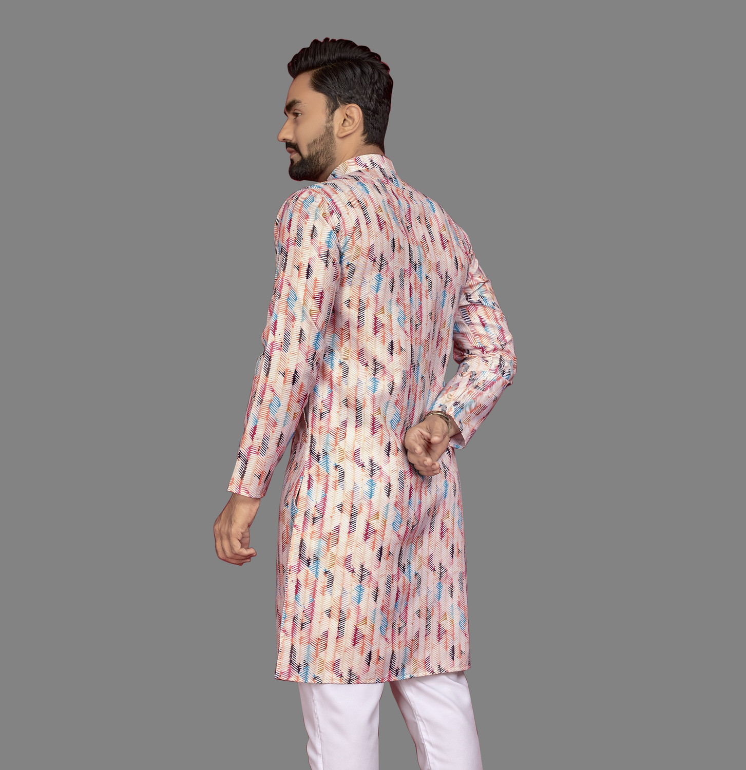 Civanth Tailored-fit short kurta