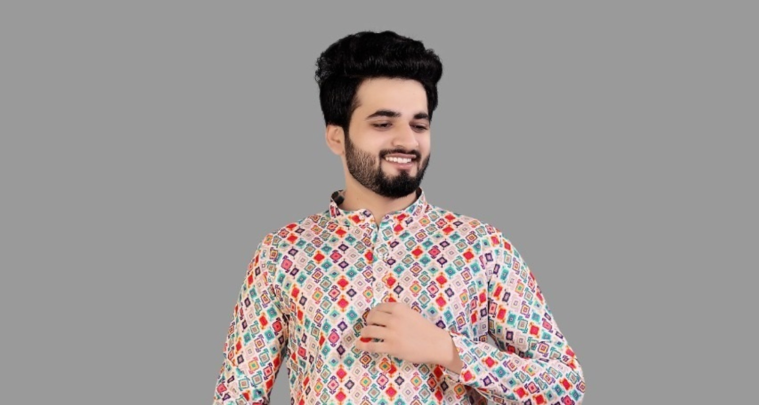 Civanth Mandarin collar Kurta