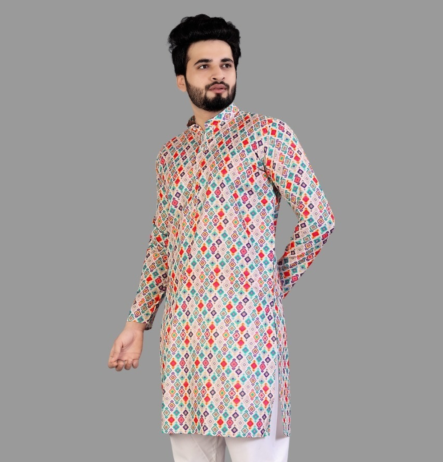 Civanth Mandarin collar Kurta