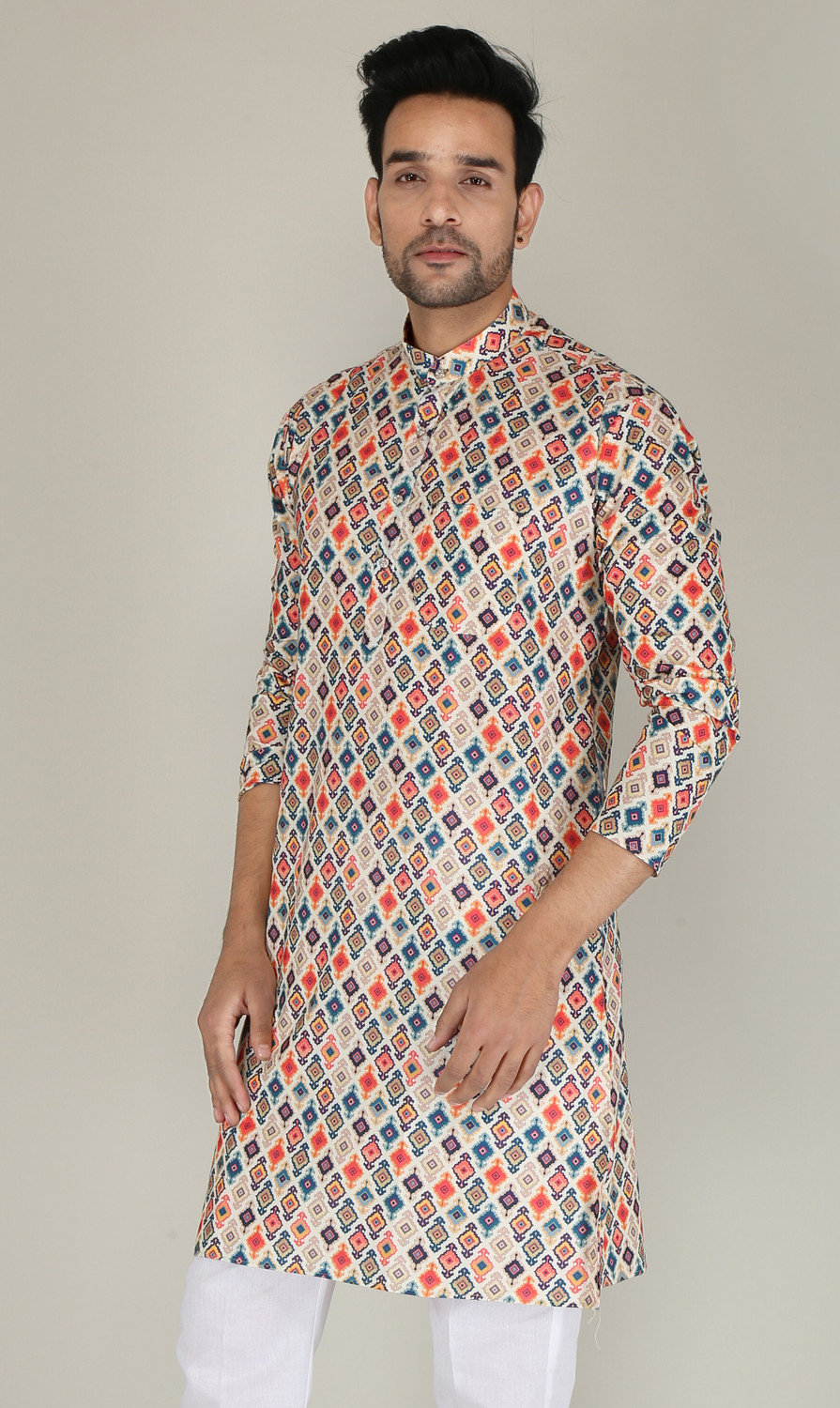 Festivo Mandarin collar Kurta
