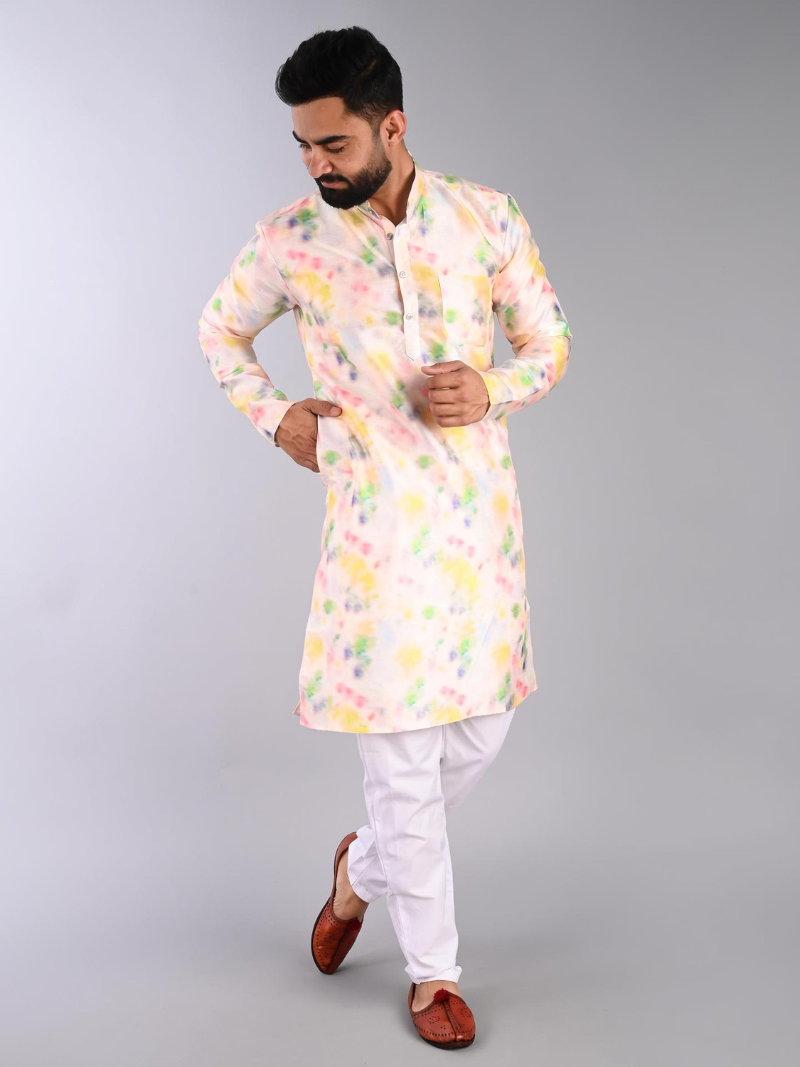 Festivo Knee-length straight kurta,