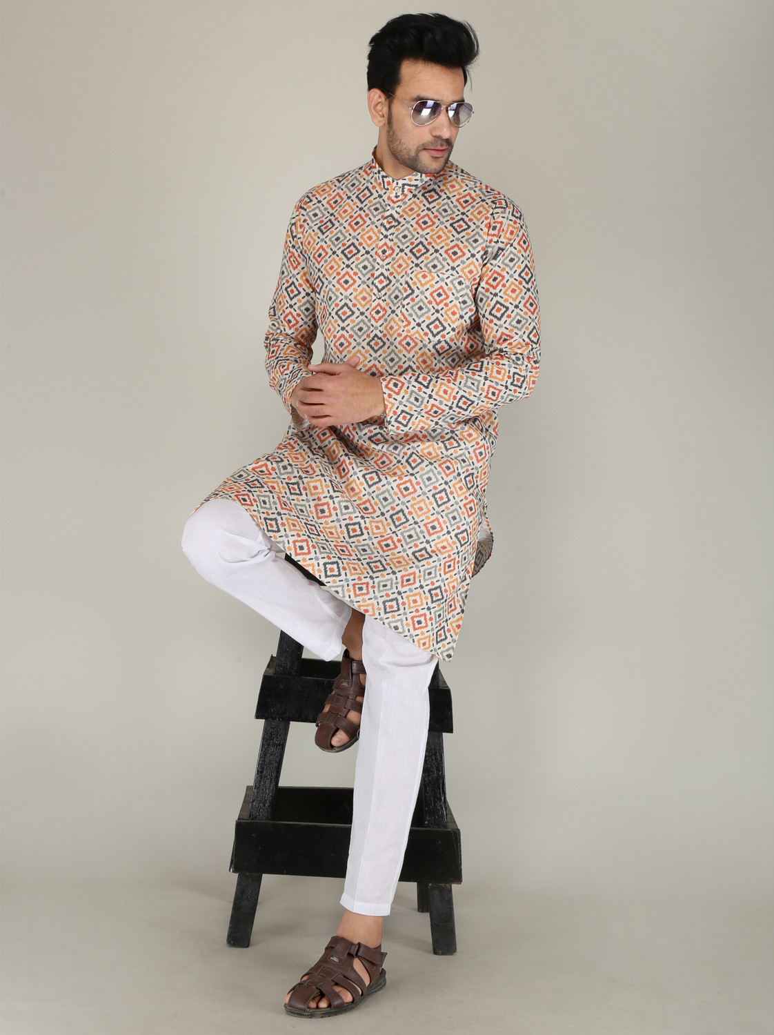 Festivo Straight-cut long kurta