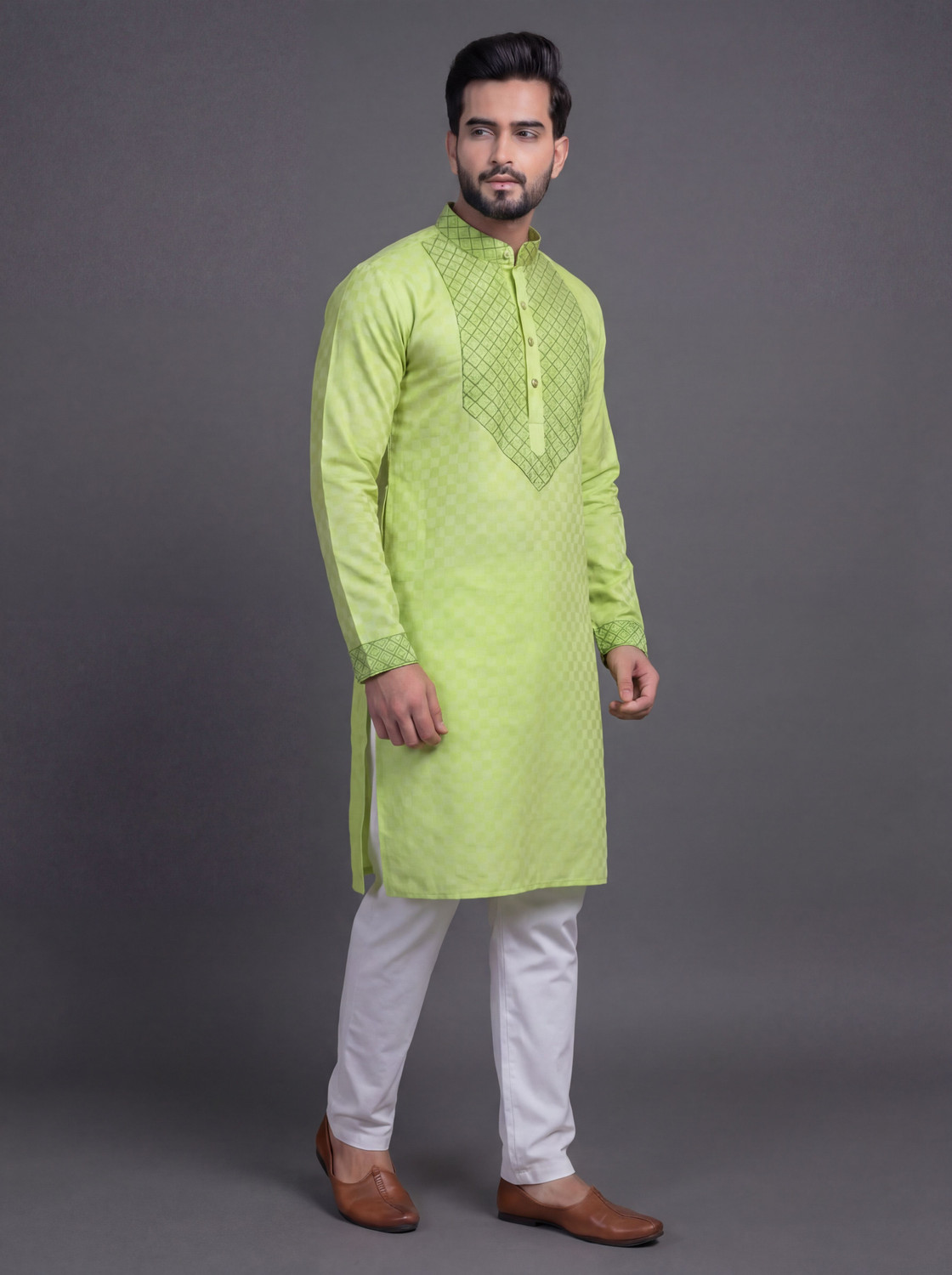 Tirthan Men’s Panjabi  kurta set