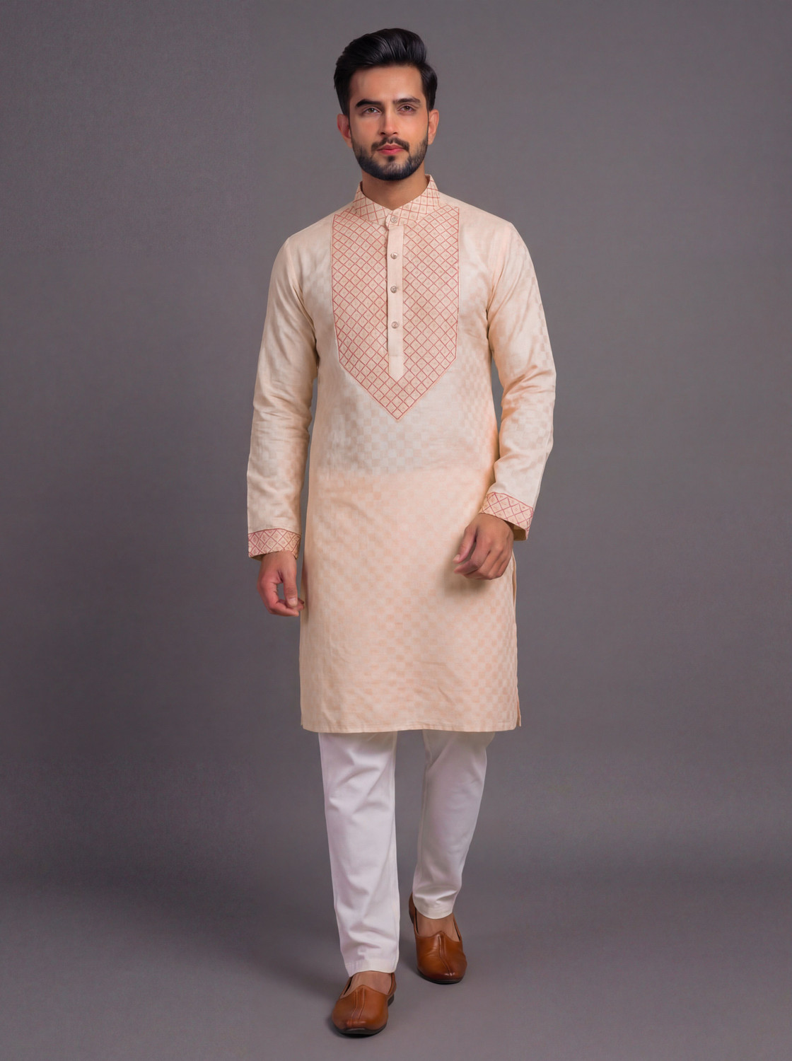 Tirthan Men’s Panjabi  kurta set