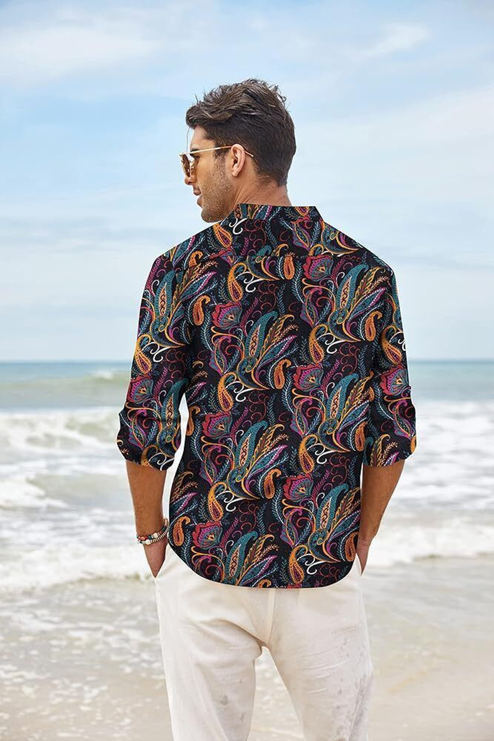 Hridhaan All-over Paislep Print Shirt