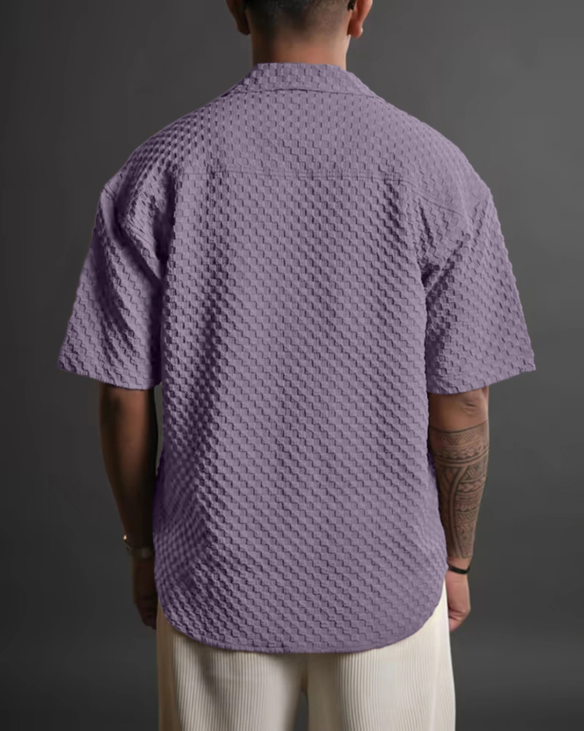 Metronex Fit Striped Button Down Shirt