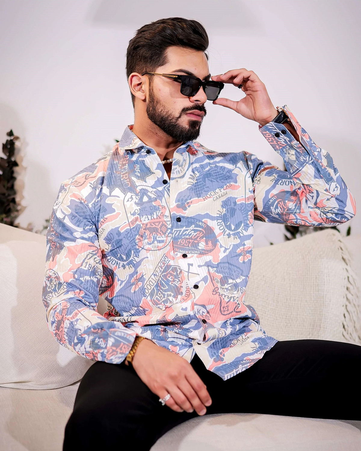 Metronex Cotton Blend Shirt