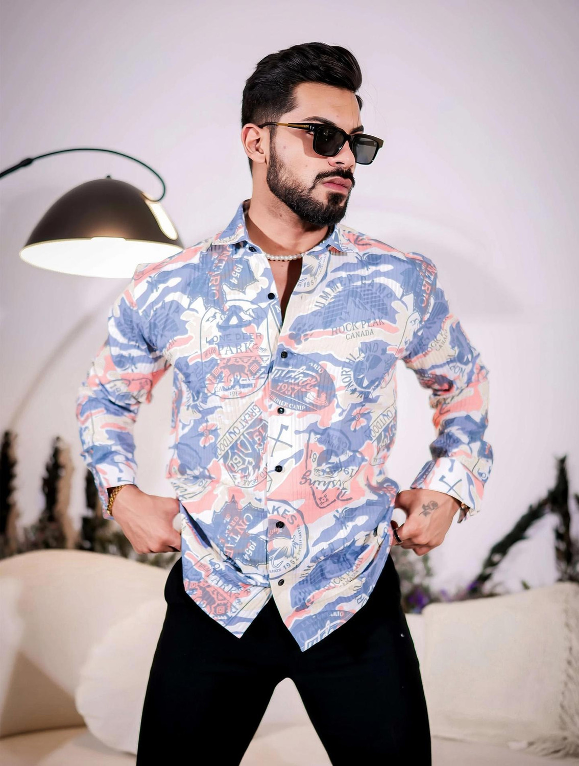 Metronex Cotton Blend Shirt