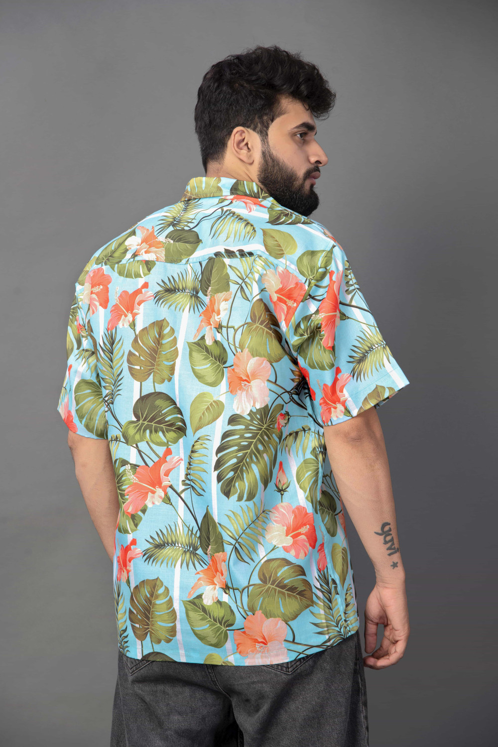 Metronex Floral Print Casual Shirt
