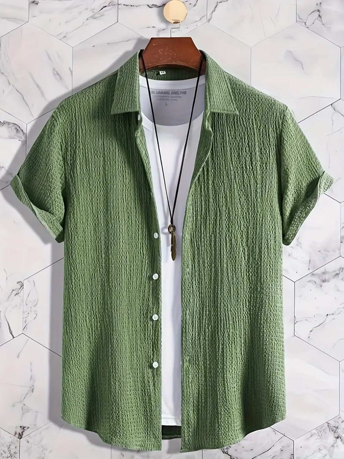 Metronex Regular Fit Solid Shirt